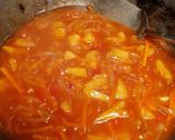Foto langkah ke 6 dari resep Salmon Crispy Asam Manis Pedas.