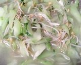 Foto langkah ke 5 dari resep Tumis labu Siam+toge.