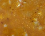 A picture of step 1 of Samosa chaat.