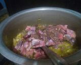 A picture of step 2 of Mutton Kalaji.