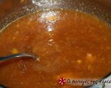 A picture of step 4 of The different peach jam.