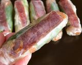 Hình bước làm 4 của món Bò Bía