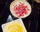 A picture of step 3 of Flavoured Baked yogurt.