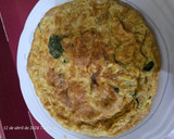 Foto del paso 3 de la receta: Tortilla de espinacas y champiñones