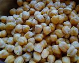 A picture of step 1 of Chole Masala.