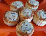 Foto del paso 4 de la receta: Volovanes de beicon y champiñones