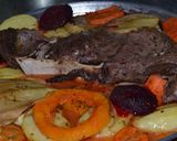 Foto del paso 3 de la receta: Corte vacuno (marucha) al horno converduras