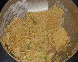 A picture of step 3 of Veg. Jowar Pancake.