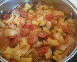 Cukkinis lecsó recept fázis 3 fotója