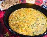 A picture of step 6 of Biggest omelette.