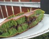 Foto langkah ke 4 dari resep Martabak pandan teflon.