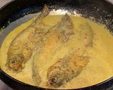 A picture of step 6 of Methi Pabda.