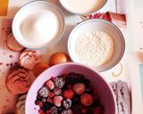 Une image de l'étape 1 de Tarte aux fruits rouges.