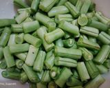 Foto langkah ke 1 dari resep Tumis Pedas Teri Buncis.
