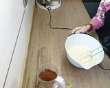 A picture of step 1 of Chocolate Tres Leches Cake.