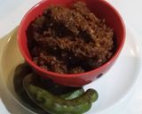 A picture of step 7 of Spicy Tamarind Paste with Stir-Fried Ground Pork.