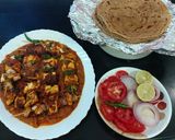 A picture of step 4 of Paneer tikka masala.