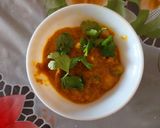 A picture of step 5 of Vegetable Handi.