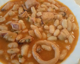 Foto del paso 4 de la receta: Judías blancas con marisco