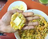 A picture of step 4 of Veggie Cheesy Corn Bombs.