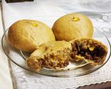 Hình bước làm 7 của món Bánh bao nguyên cám bò ngô cheese
