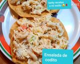 Foto del paso 9 de la receta: Ensalada de coditos con mayonesa y verduras