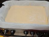 Basbousa / Namoura Cake with Filling Cream