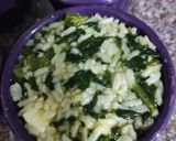 Foto del paso 4 de la receta: Timbal de arroz, queso y espinacas