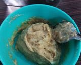 Foto langkah ke 2 dari resep Snack MPASI 8M+ : Bolu Pisang Tepung Beras Merah + Kacang Hijau.