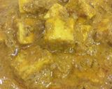 A picture of step 7 of Karahi Paneer.