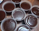 Foto langkah ke 3 dari resep Chocolate pudding with cheesy vla.
