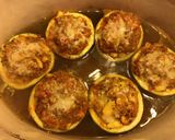 Une image de l'étape 12 de Courgettes en cocotte farcies tomates et poivrons.