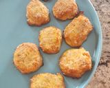 A picture of step 2 of Keto chicken nuggets.