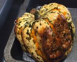 A picture of step 2 of Crispy Skin Whole Roasted Squash.