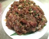 Hình bước làm 1 của món Thịt lợn kho viên