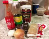 A picture of step 1 of Shrimps with tamarind sauce.