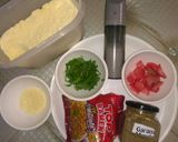 A picture of step 1 of Maggi Kabab.