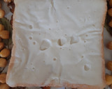 A picture of step 1 of Toast with Corn and Butter.