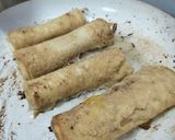 Foto langkah ke 7 dari resep Roti Gulung Cheese / French Toast Cream Cheese.