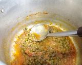 A picture of step 2 of Alu choliya salan ❤❤.