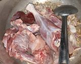A picture of step 1 of Desi Murgh Salan.