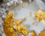 A picture of step 3 of Taal Malpua / Palmfruit Malpua.