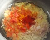 A picture of step 4 of Smokey flavoured dal.