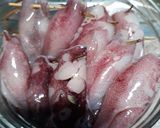 Foto langkah ke 2 dari resep Cumi saus pedas manis.