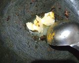 A picture of step 4 of Matar Paneer.