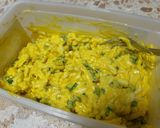 Pas rețetă Salata de ou cu ceapa verde 3 fotografie