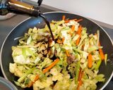 Foto del paso 5 de la receta: Fideos de arroz con ternera y verdura