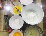 Hình bước làm 1 của món Bánh gato bằng nồi chiên không dầu 🍰