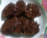 Foto langkah ke 5 dari resep Bolu pisang coklat (no.mixer).