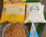 Foto langkah ke 1 dari resep Lupis Bunga Telang Pulen.
